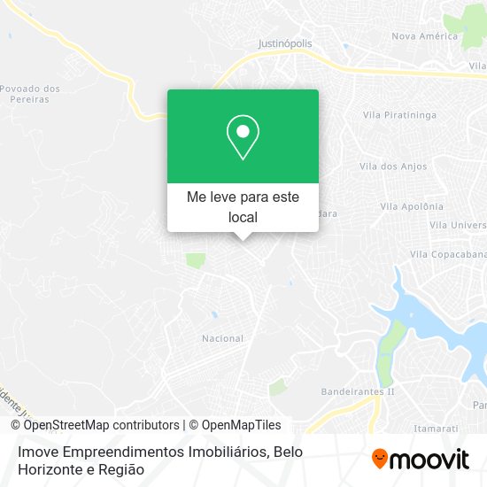 Imove Empreendimentos Imobiliários mapa