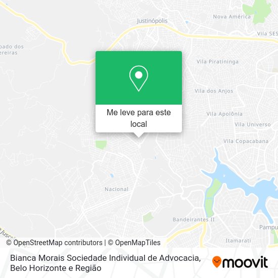 Bianca Morais Sociedade Individual de Advocacia mapa