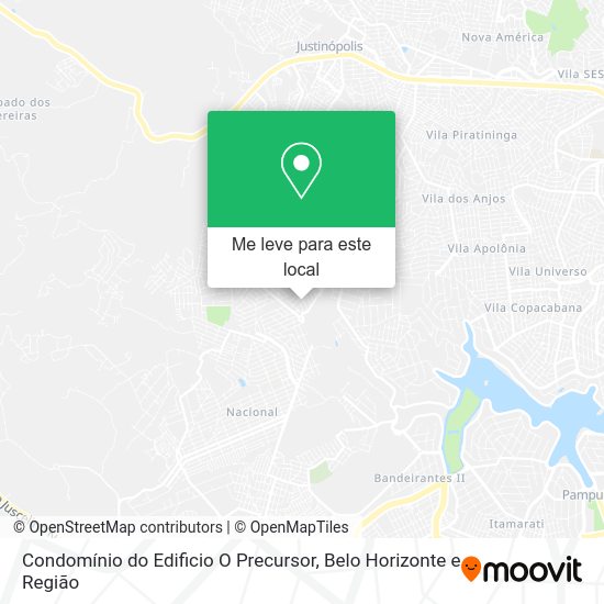 Condomínio do Edificio O Precursor mapa