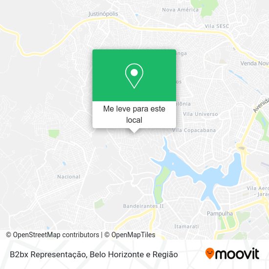B2bx Representação mapa