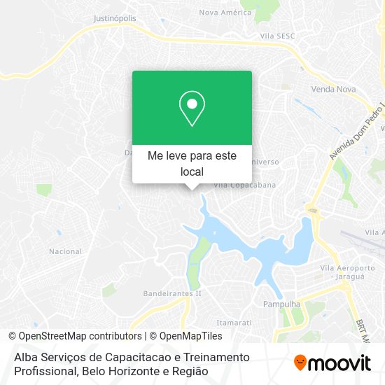 Alba Serviços de Capacitacao e Treinamento Profissional mapa