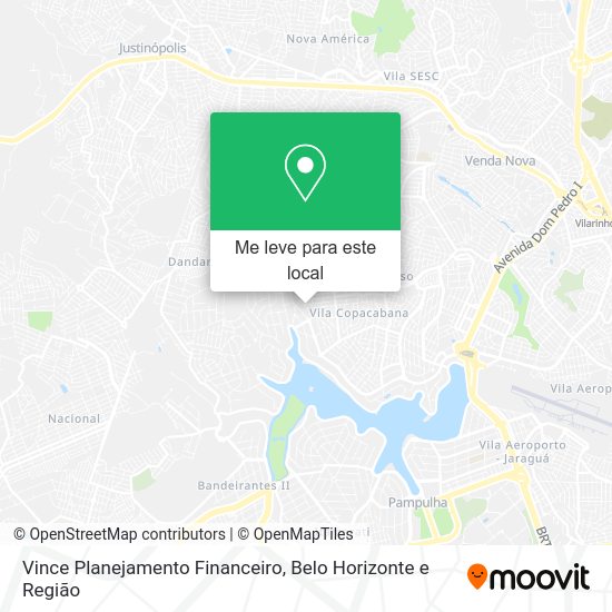 Vince Planejamento Financeiro mapa