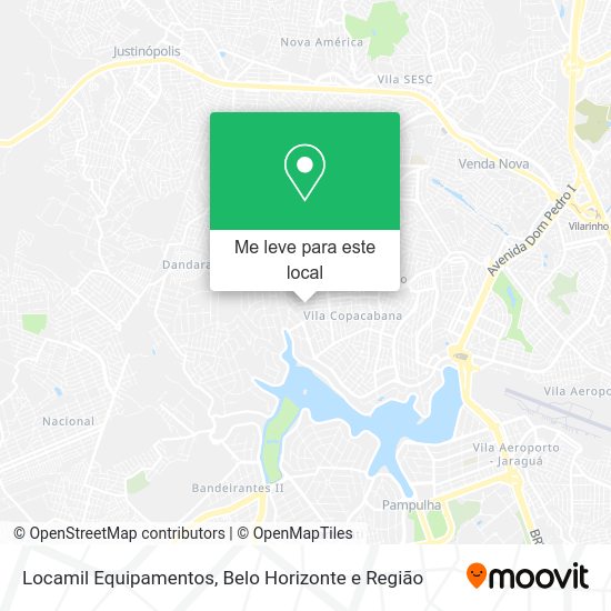 Locamil Equipamentos mapa