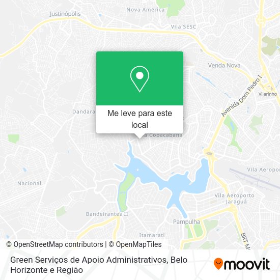 Green Serviços de Apoio Administrativos mapa