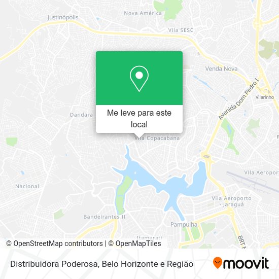 Distribuidora Poderosa mapa