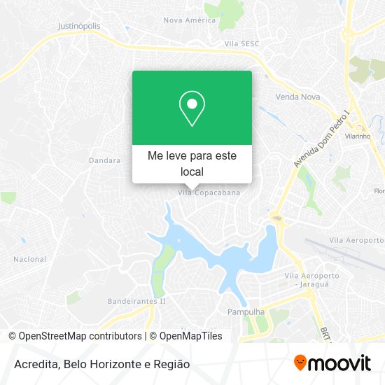 Acredita mapa