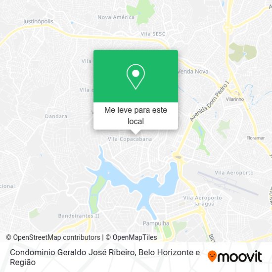 Condominio Geraldo José Ribeiro mapa