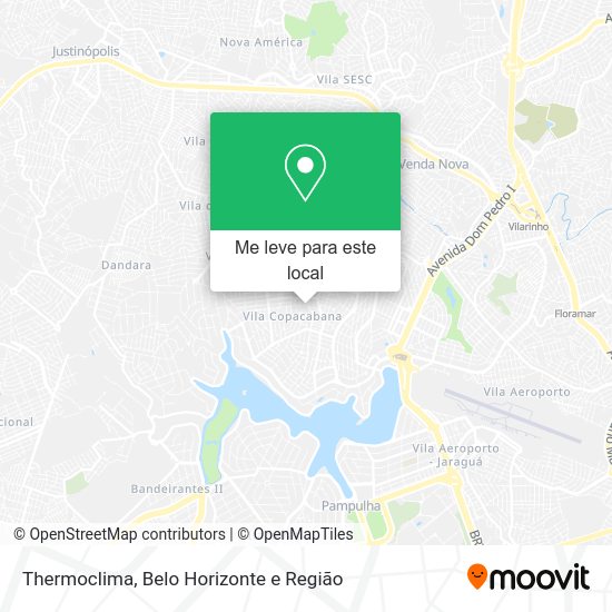 Thermoclima mapa