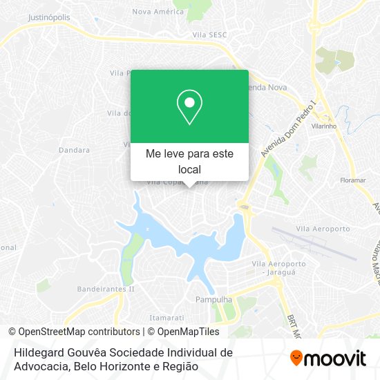 Hildegard Gouvêa Sociedade Individual de Advocacia mapa