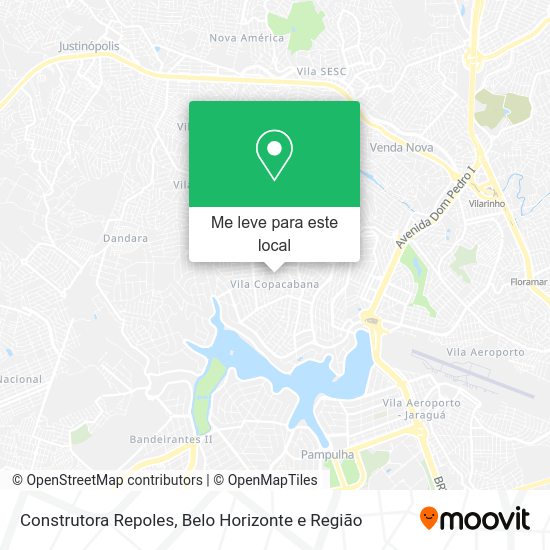 Construtora Repoles mapa