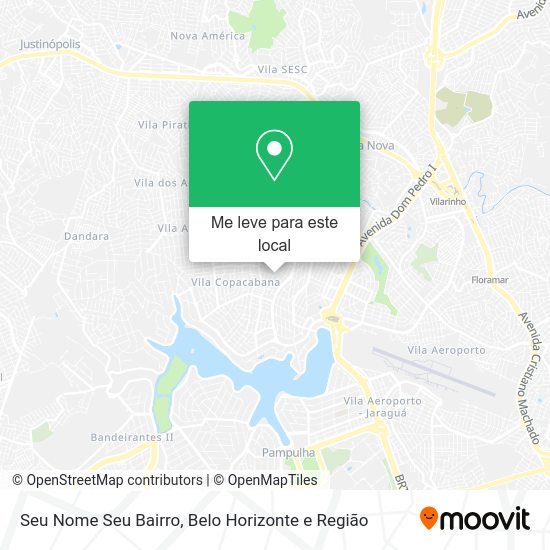 Seu Nome Seu Bairro mapa