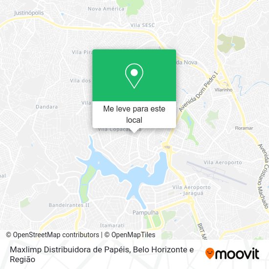Maxlimp Distribuidora de Papéis mapa