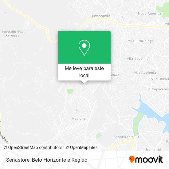 Senastore mapa