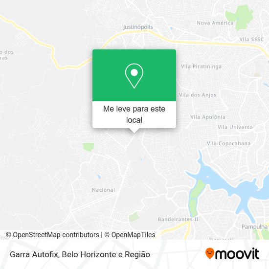 Garra Autofix mapa
