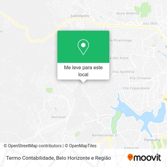 Termo Contabilidade mapa