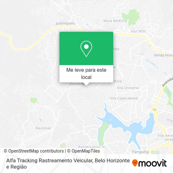 Alfa Tracking Rastreamento Veicular mapa