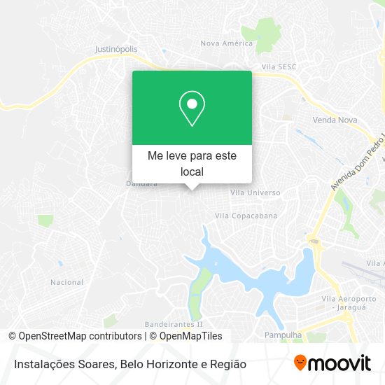 Instalações Soares mapa