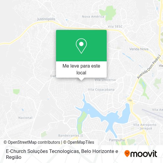 E-Church Soluções Tecnologicas mapa