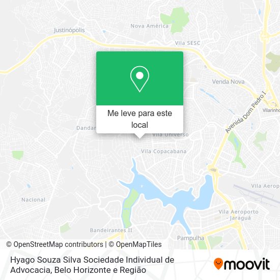 Hyago Souza Silva Sociedade Individual de Advocacia mapa