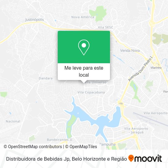 Distribuidora de Bebidas Jp mapa
