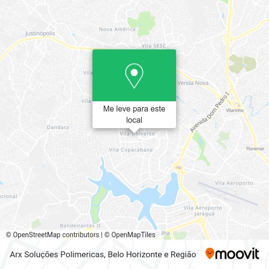 Arx Soluções Polimericas mapa