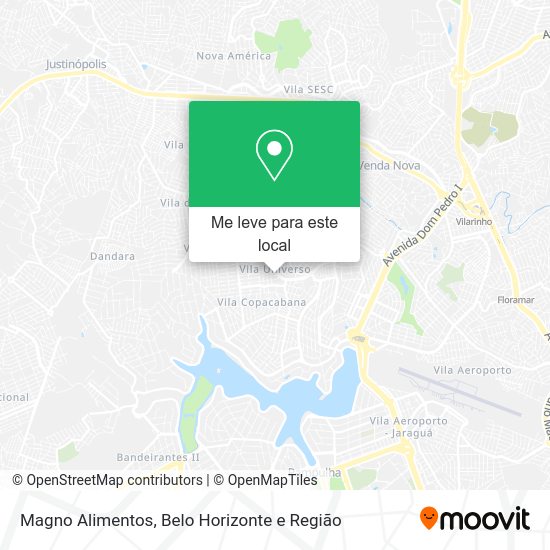 Magno Alimentos mapa