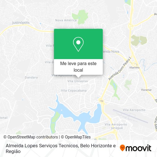Almeida Lopes Serviços Tecnicos mapa