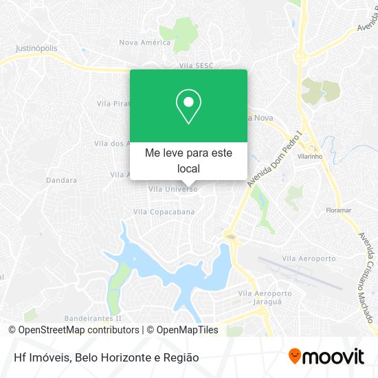 Hf Imóveis mapa