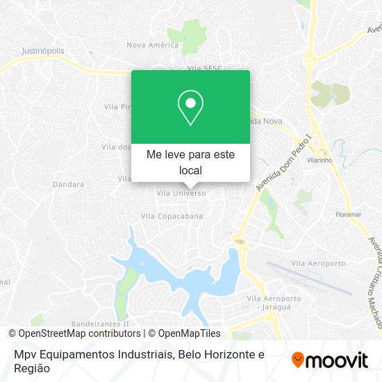 Mpv Equipamentos Industriais mapa