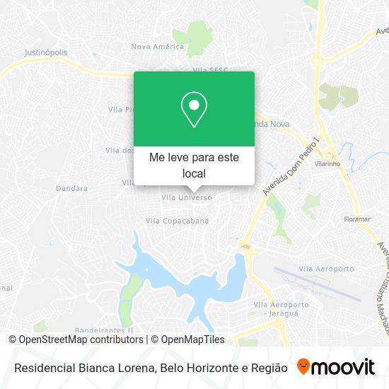 Residencial Bianca Lorena mapa