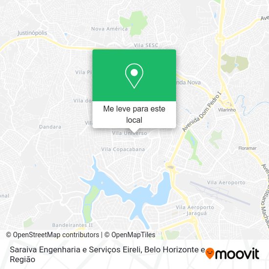Saraiva Engenharia e Serviços Eireli mapa
