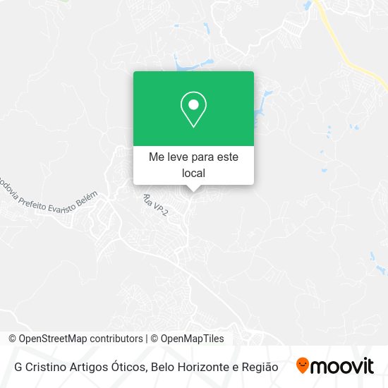 G Cristino Artigos Óticos mapa