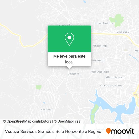 Vsouza Serviços Graficos mapa