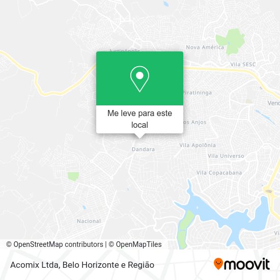 Acomix Ltda mapa