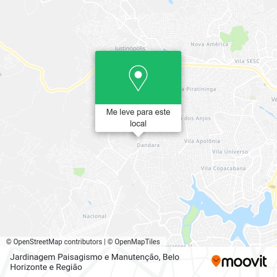 Jardinagem Paisagismo e Manutenção mapa