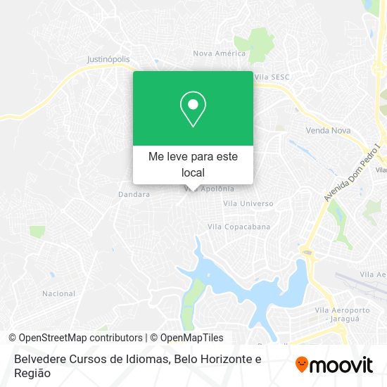 Belvedere Cursos de Idiomas mapa