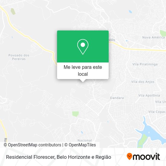 Residencial Florescer mapa