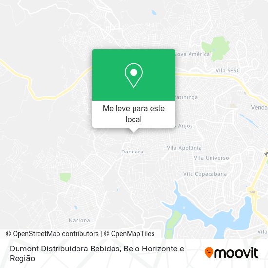 Dumont Distribuidora Bebidas mapa