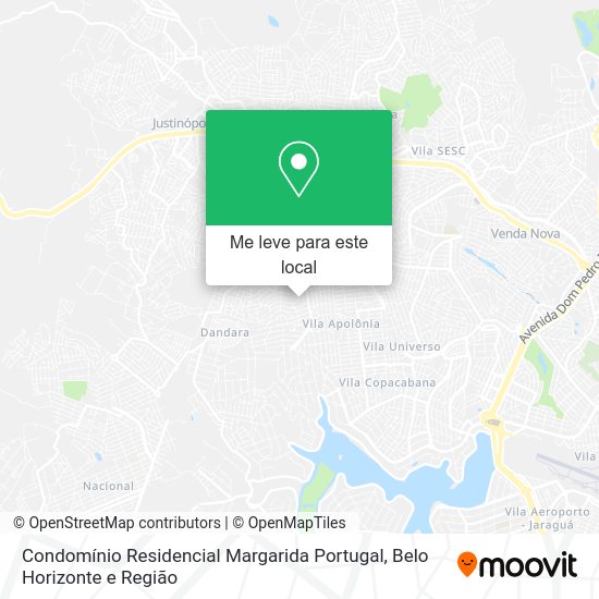 Condomínio Residencial Margarida Portugal mapa