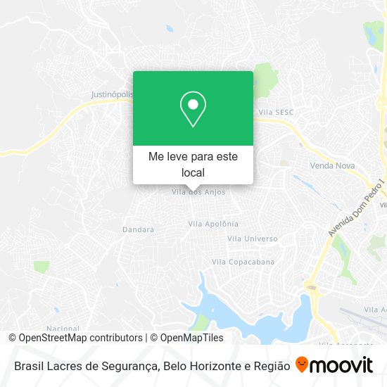 Brasil Lacres de Segurança mapa