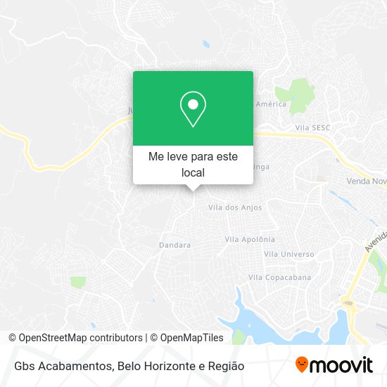 Gbs Acabamentos mapa