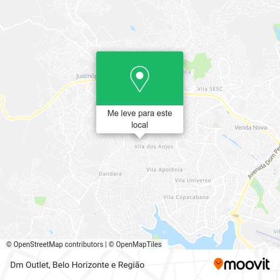 Dm Outlet mapa