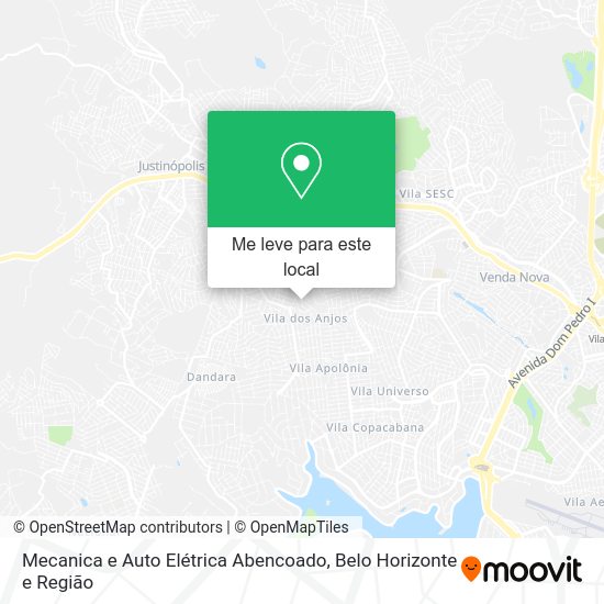 Mecanica e Auto Elétrica Abencoado mapa