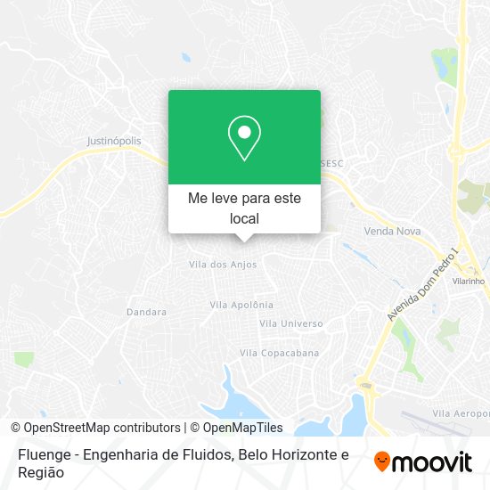 Fluenge - Engenharia de Fluidos mapa