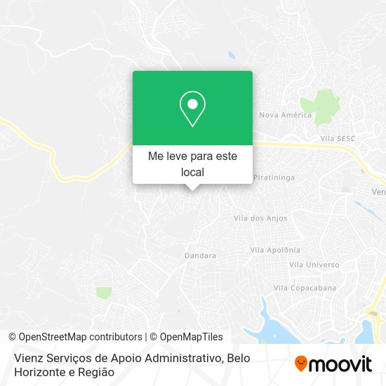 Vienz Serviços de Apoio Administrativo mapa