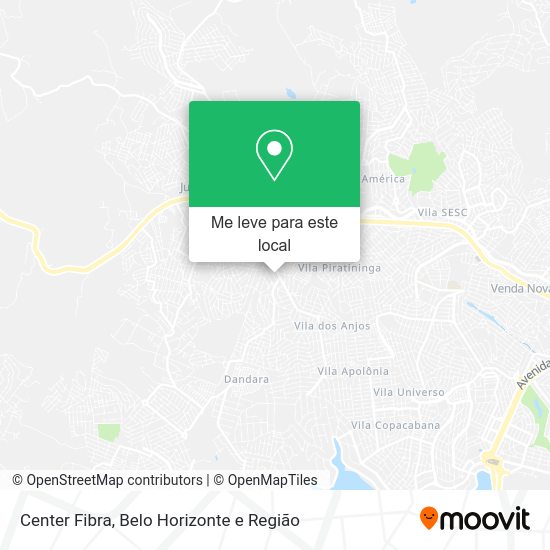 Center Fibra mapa