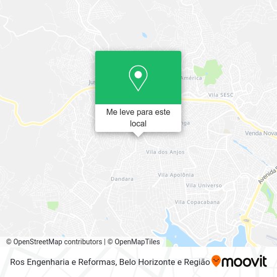 Ros Engenharia e Reformas mapa