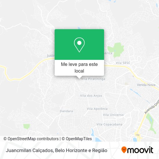 Juancmilan Calçados mapa
