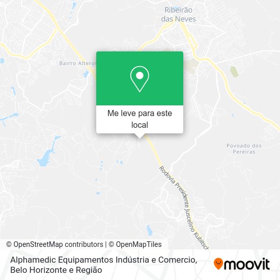 Alphamedic Equipamentos Indústria e Comercio mapa