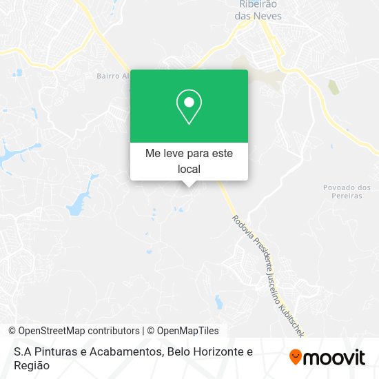 S.A Pinturas e Acabamentos mapa